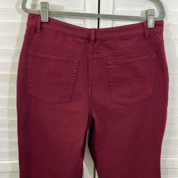 QF Dream Jeannes Size 12 Quacker Factory Flare Bootcut Stretch - Picture 8 of 13